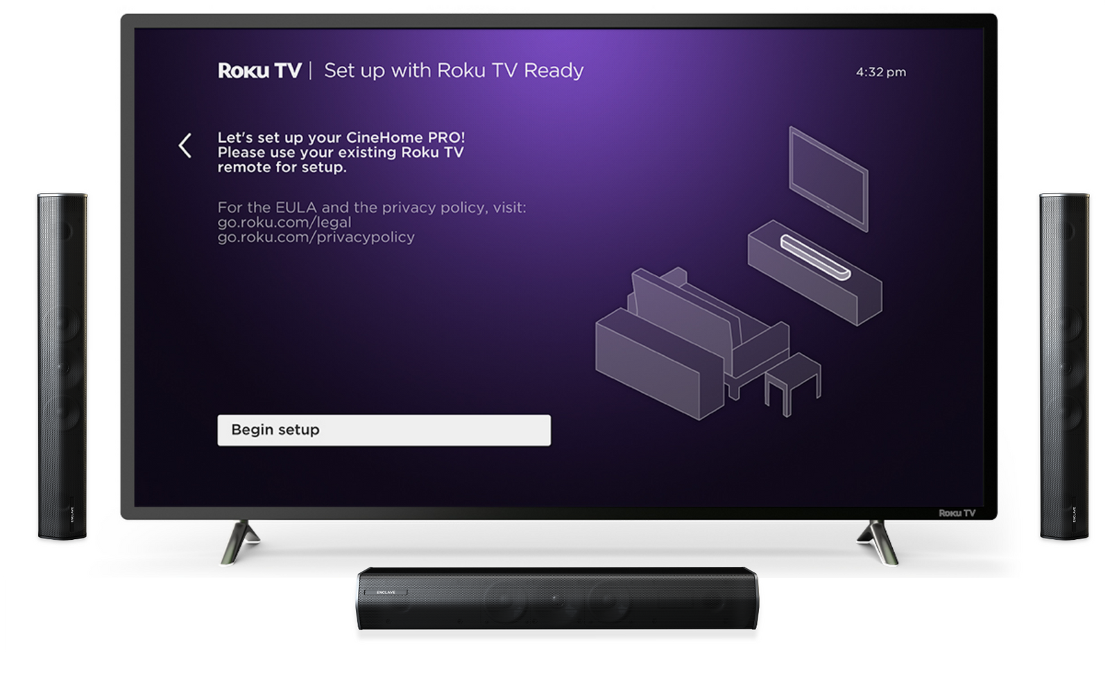 How to Use Enclave Audio With the Roku TV Ready Feature Enclave
