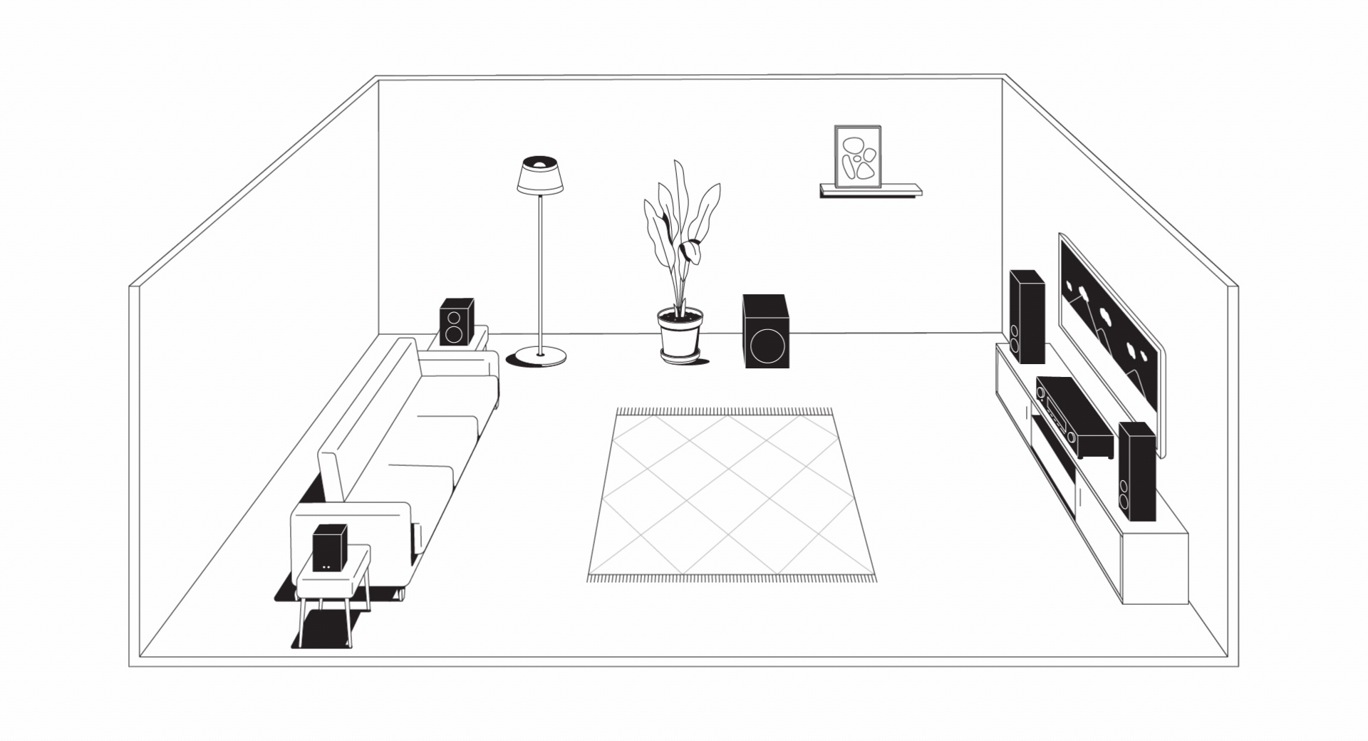 TableMounted Speaker Stands (Pair) Enclave Audio Technologies, LLC